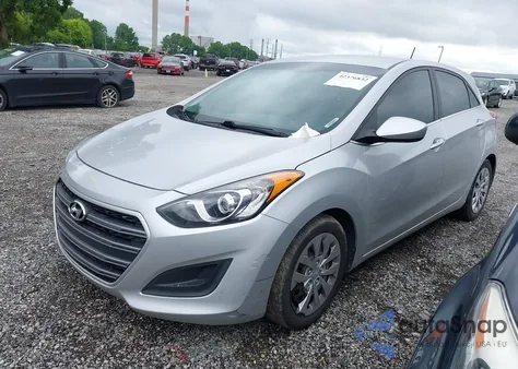 2016 Hyundai Elantra Gt из США, поврежденный, VIN KMHD35LH4GU326129